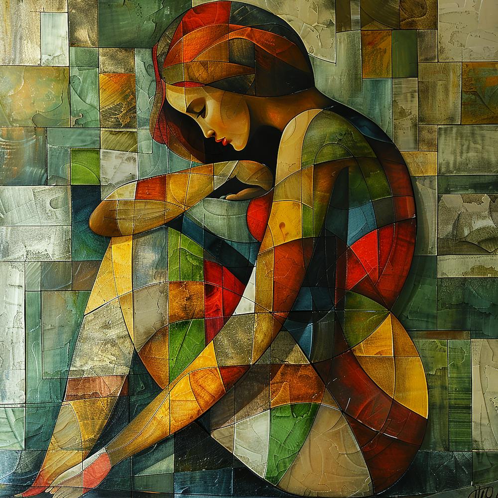 Abstract Of A Woman 18