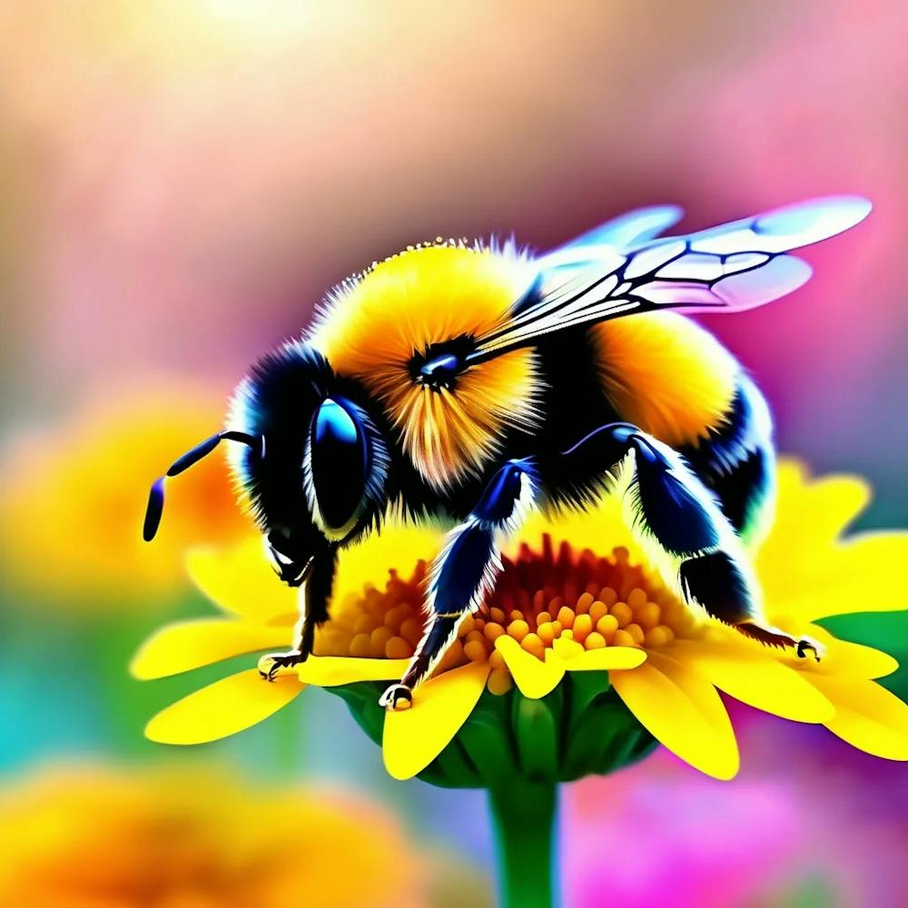 Bee Painting