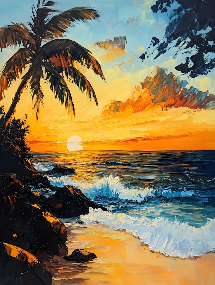 Sunset At The Beach 13