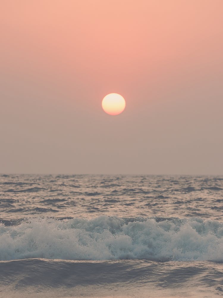 Coucher de Soleil à la Plage
