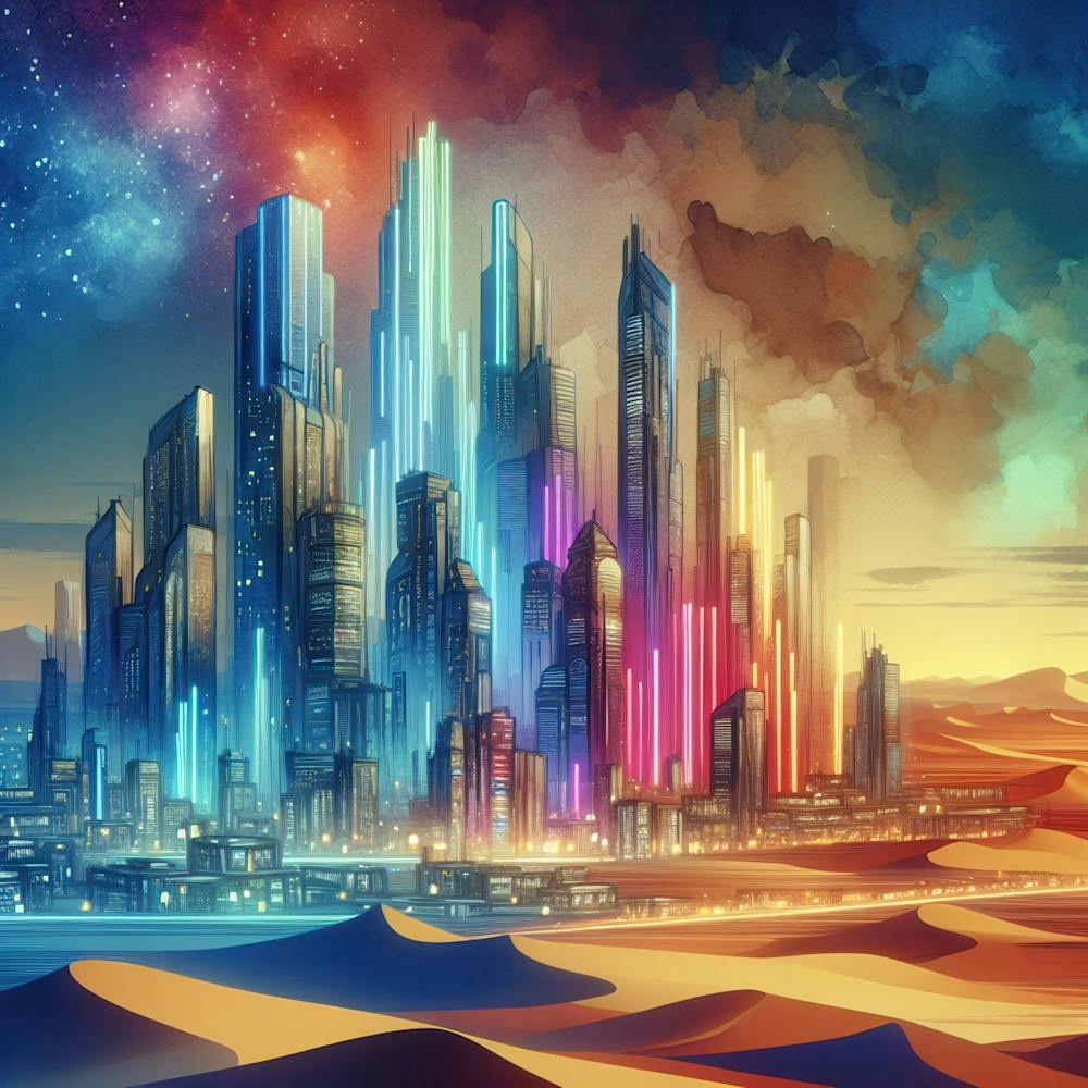 Futuristic City 5