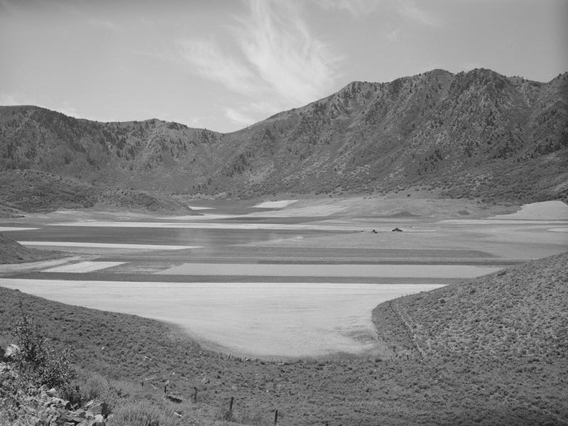 Mountains Dryland Farm, Cache County, Utah By Russell Lee