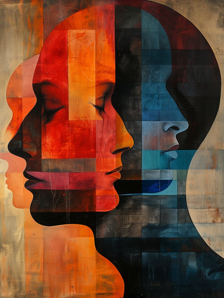 Portrait Of A Man And Woman