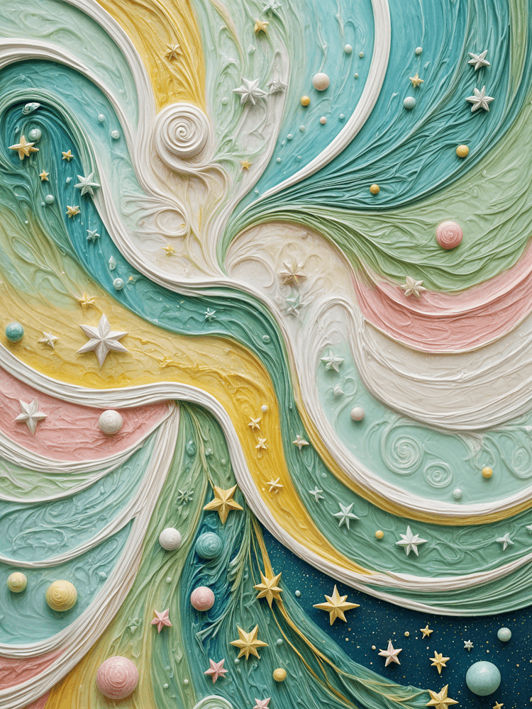 Pastel Starry Flow