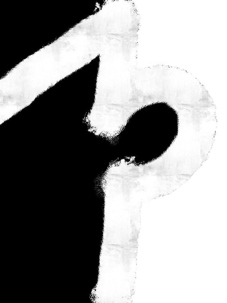 Minimal Black and White Abstract vol.6