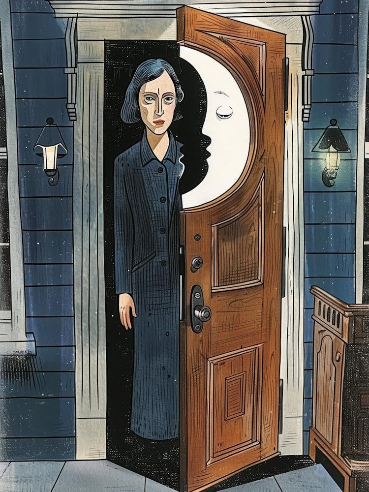 Woman In The Doorway