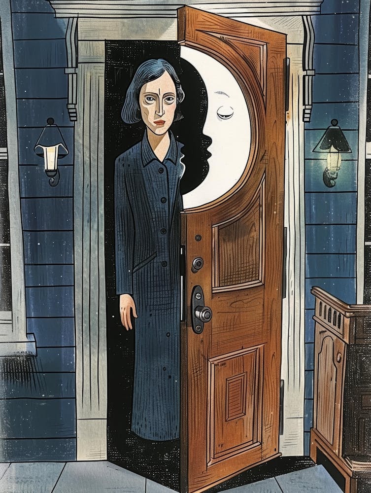 Woman In The Doorway