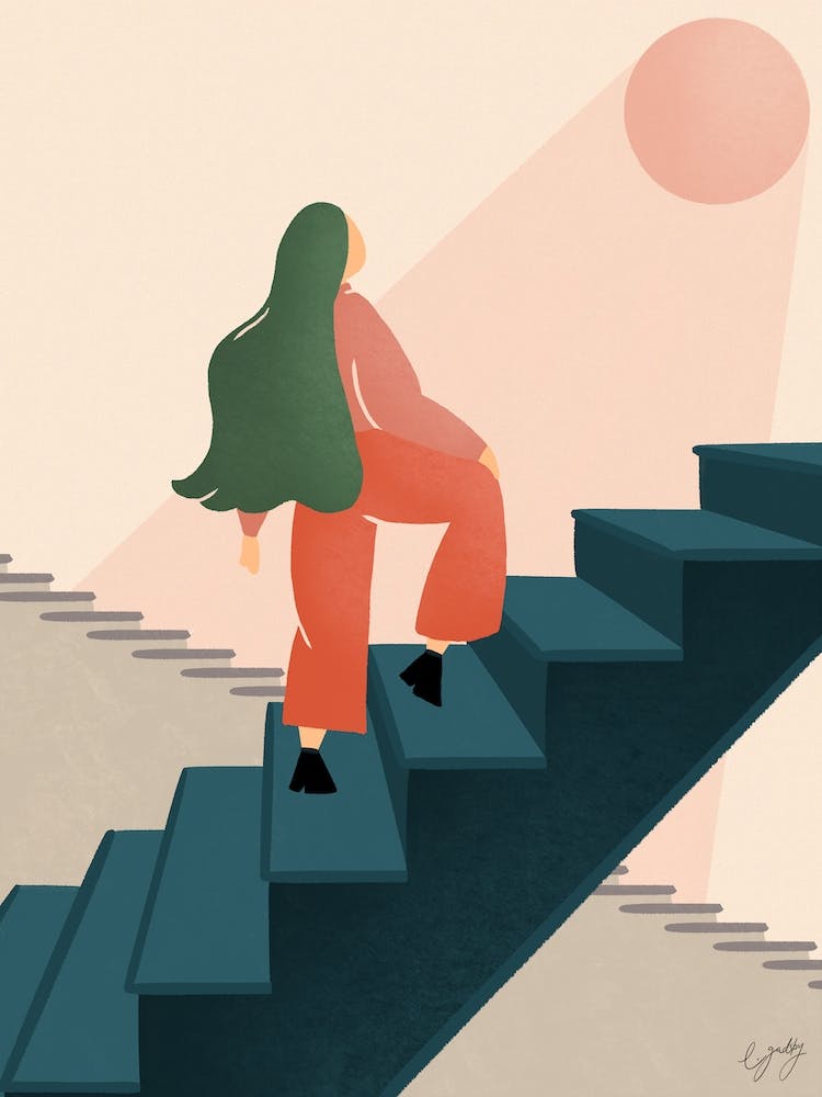 Walking Towards The Light