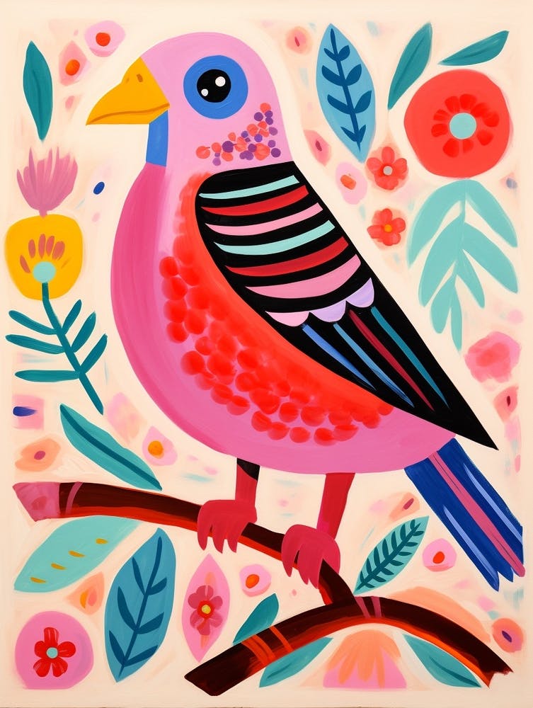 Pink Scandi Baldpate 4