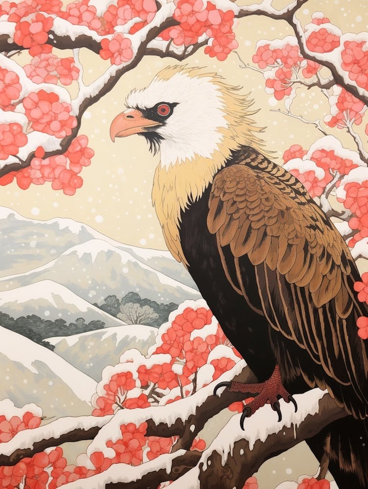 Bird Illustration Vulture 2