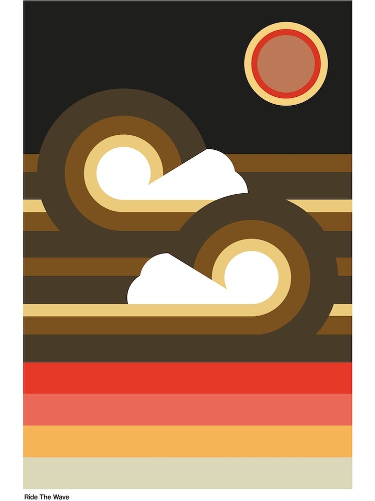 Ride The Wave Sunset 1