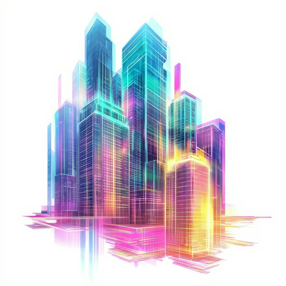 Futuristic Cityscape 3
