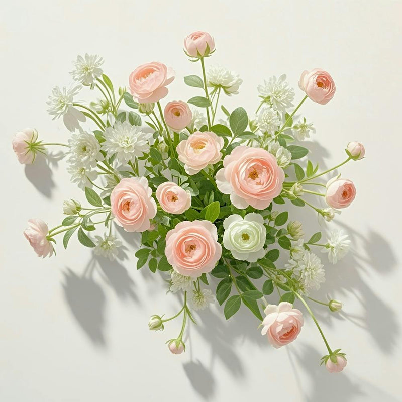 Arrangement von Rosa Rosen