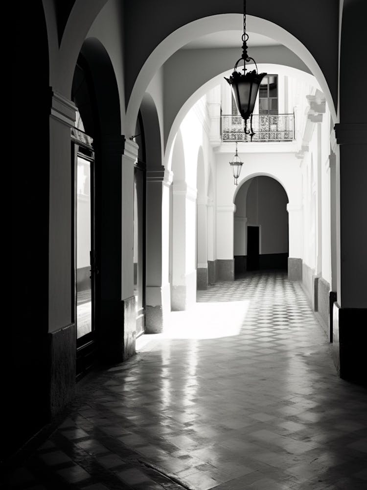 Seville, Spain, Black And White Analogue Photography 4