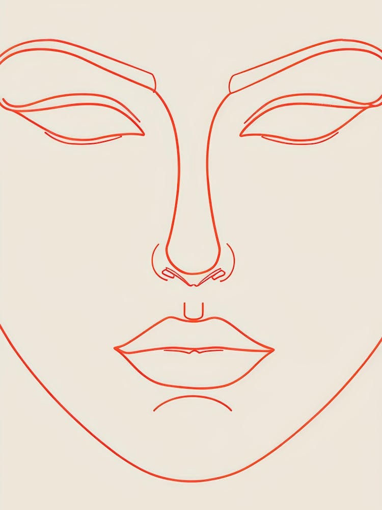 Portrait Of A Woman'S Face 5