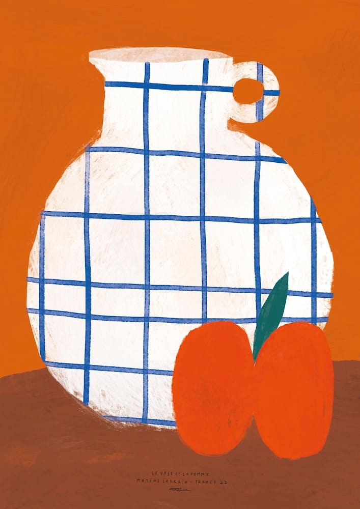 Vase Et Pomme