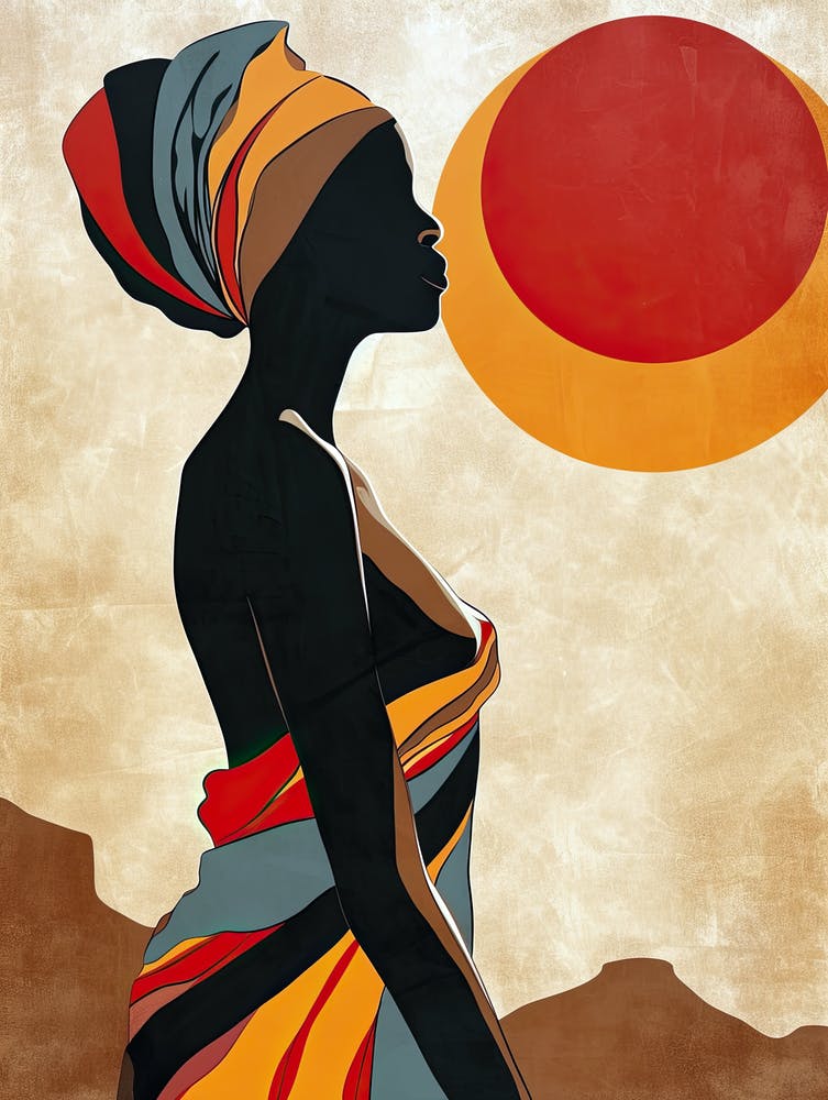 Nomadic Artistry|The African Woman Series 1