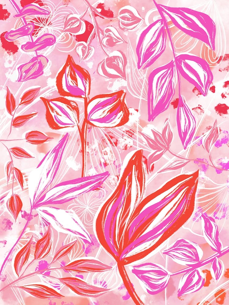 Pink Wild Nature