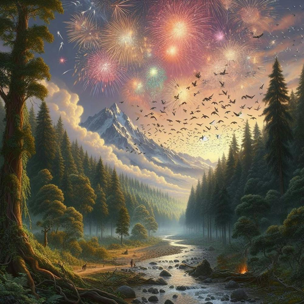 Firework In The Sky