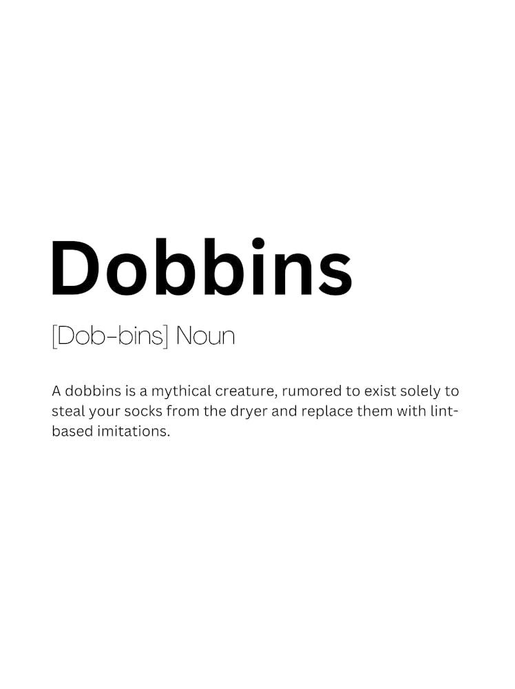 Dobbins Definition Meaning 1