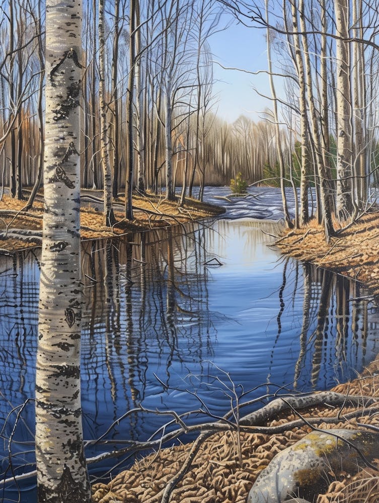 Birch Trees 26