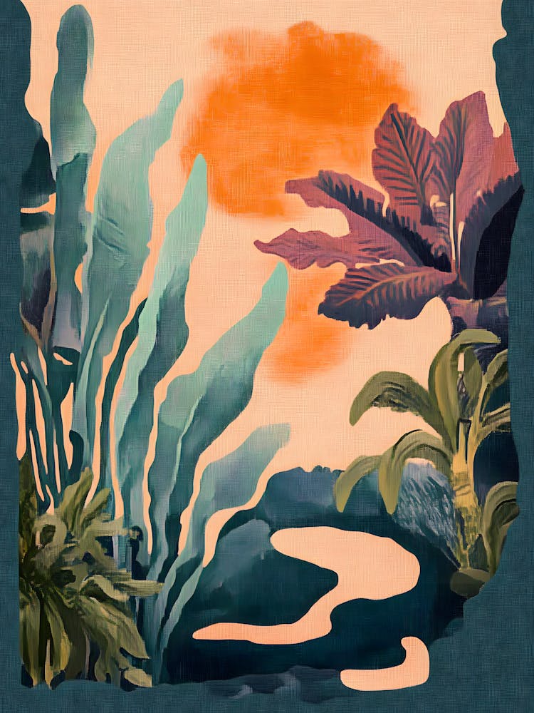 Maximalist Tropical Scene