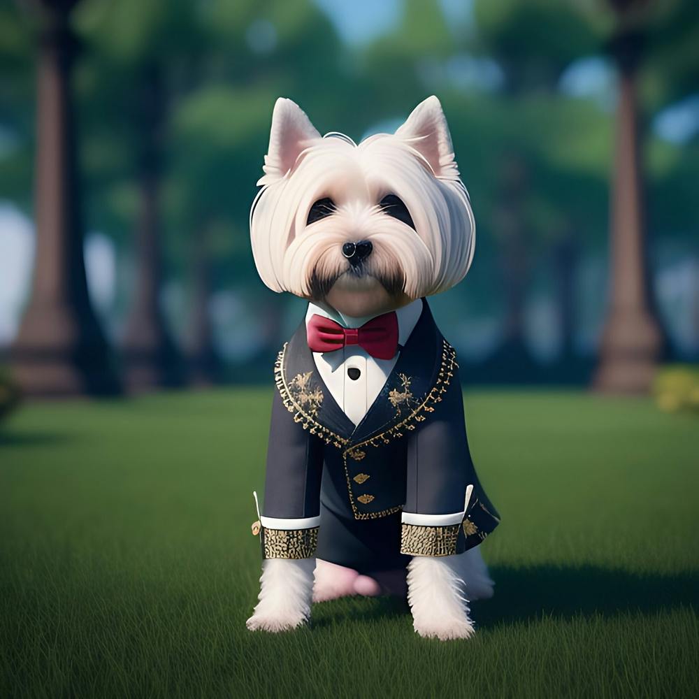 Dog In A Suit