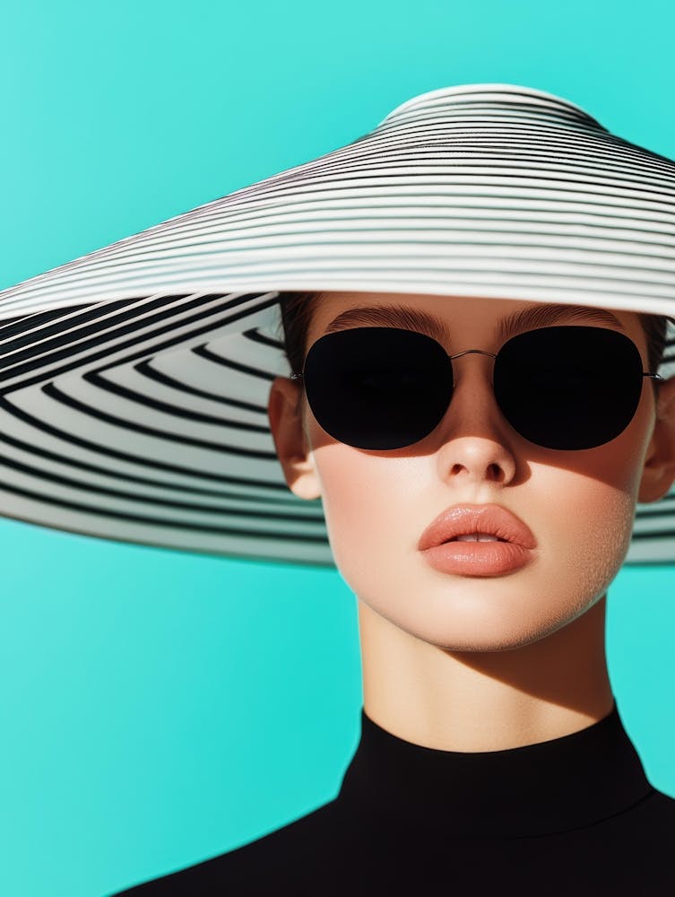 Woman In A Hat 110