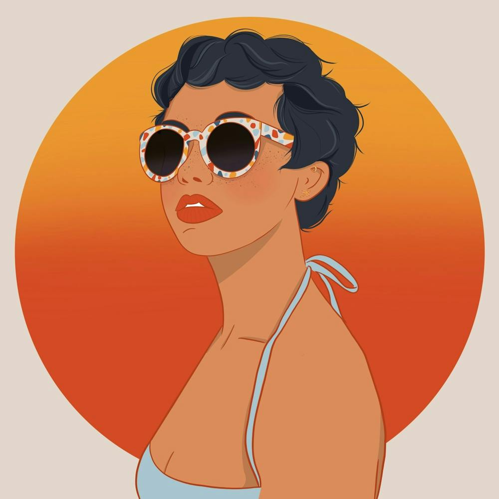 Girl With Sunglasses