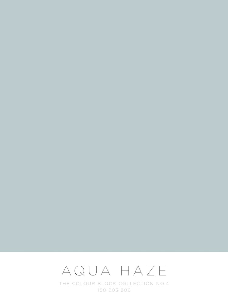 The Colour Block Collection - Aqua Haze