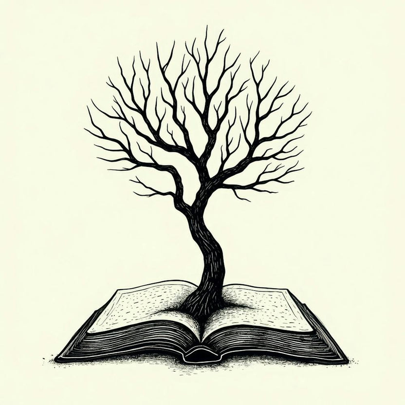 Tree On An Open Book