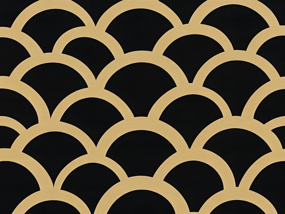 Gold And Black Scales