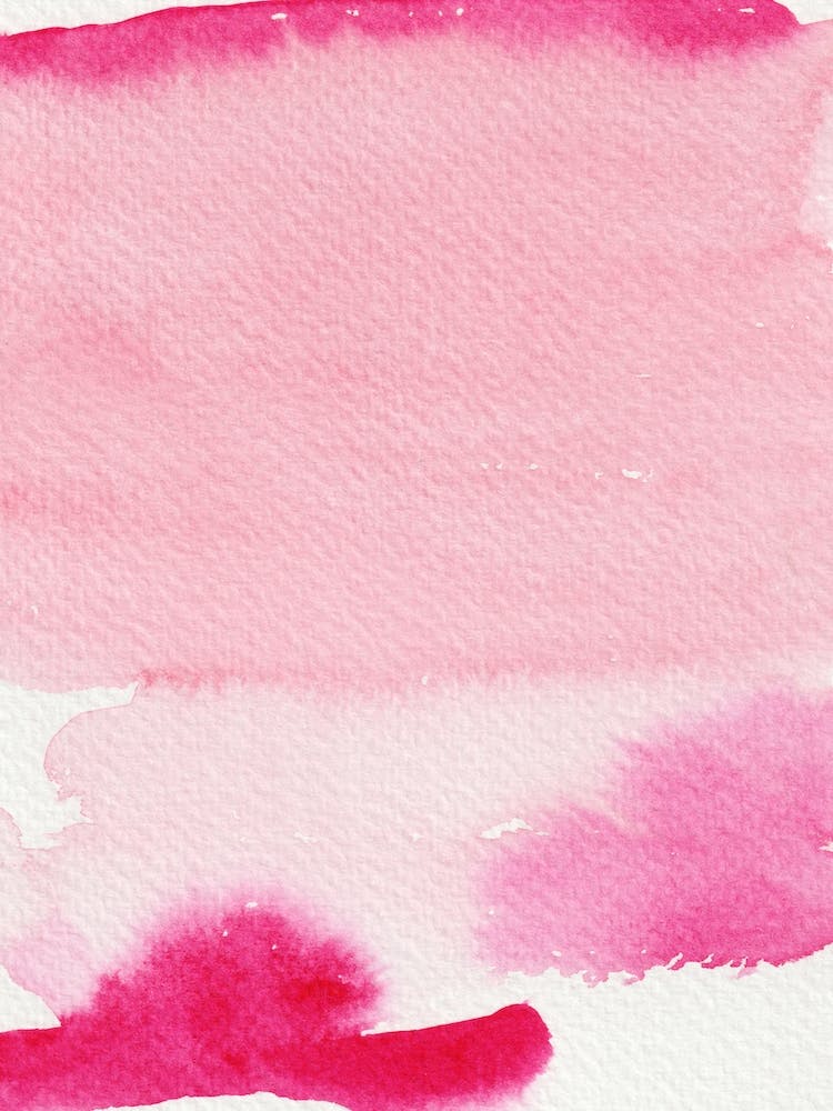Abstract Watercolor Pink