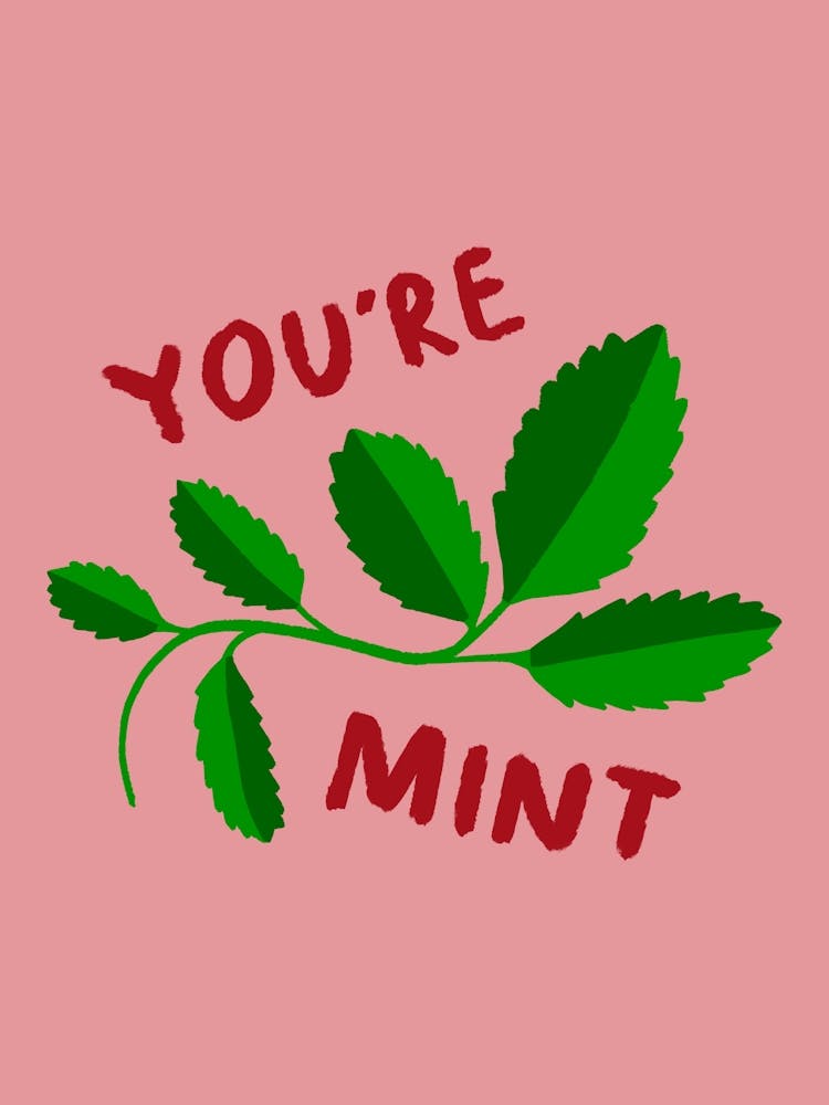 You're Mint Pink