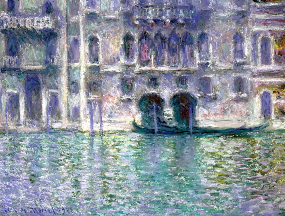 Claude Monet - Venice Gondolas