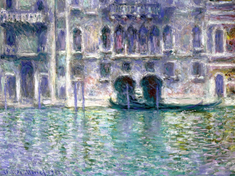 Claude Monet - Venice Gondolas