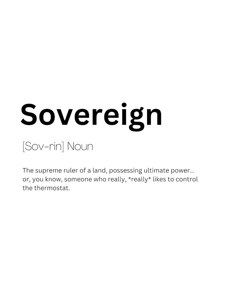 Sovereign Definition Meaning