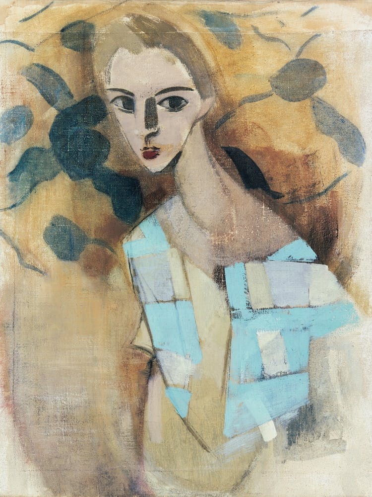 Girl from Eydtkuhnen II by Helene Schjerfbeck (1927)