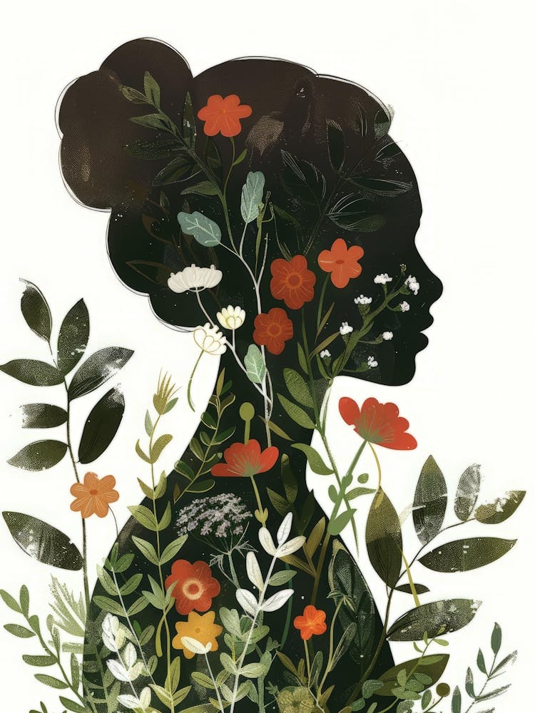 Silhouette Of A Woman 21