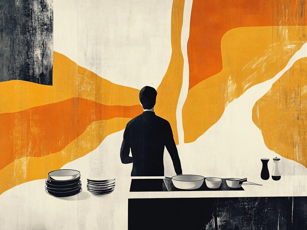 Man In Kitchen