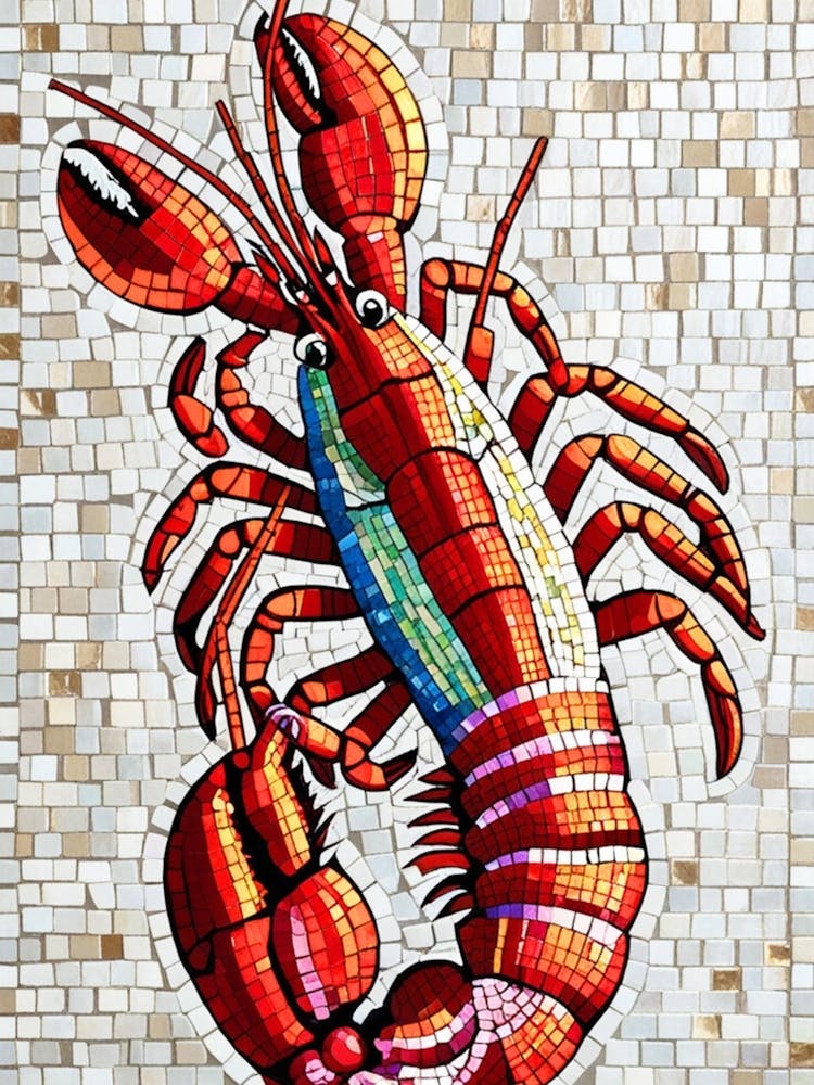Lobster Mosaic 3
