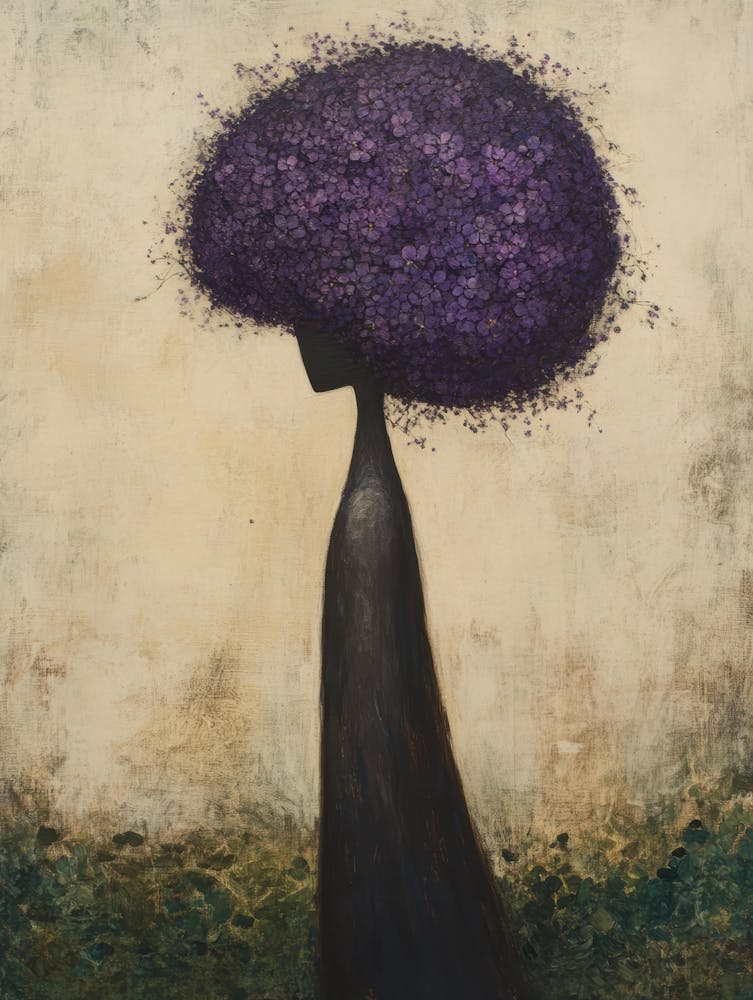 'The Purple Flower'