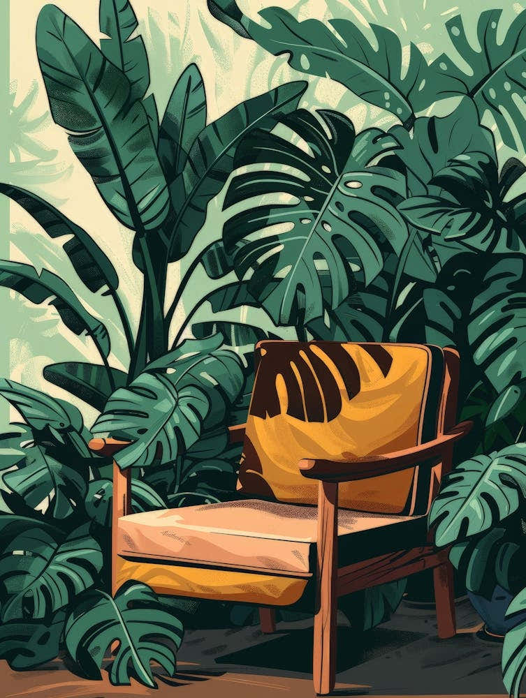 Chair In The Jungle 1
