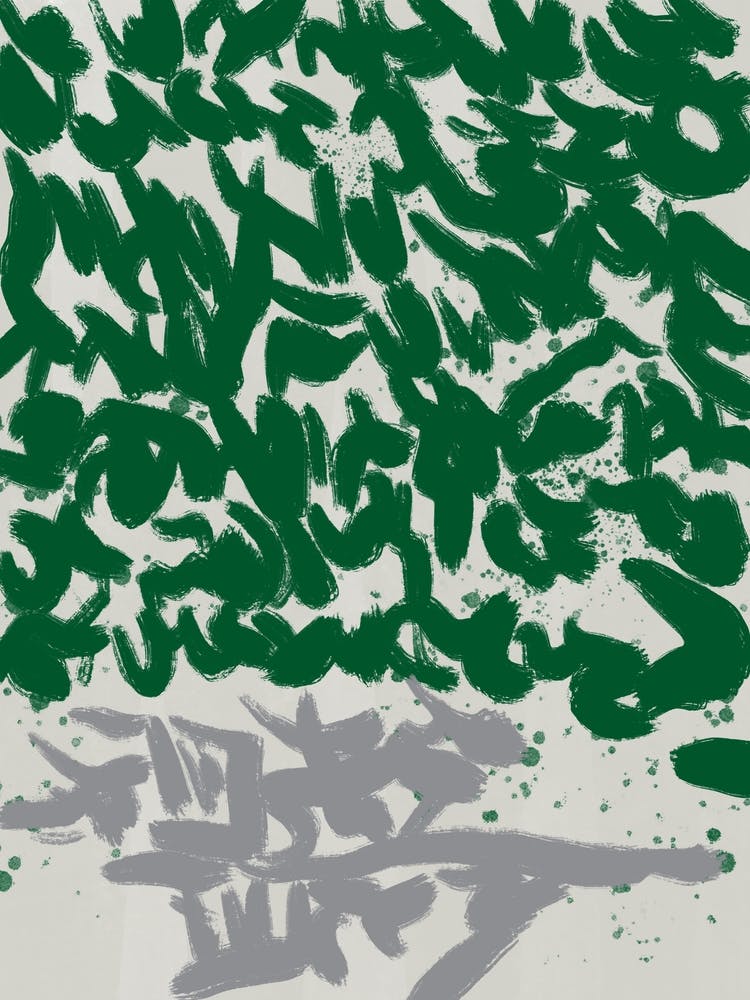 Green Scribble