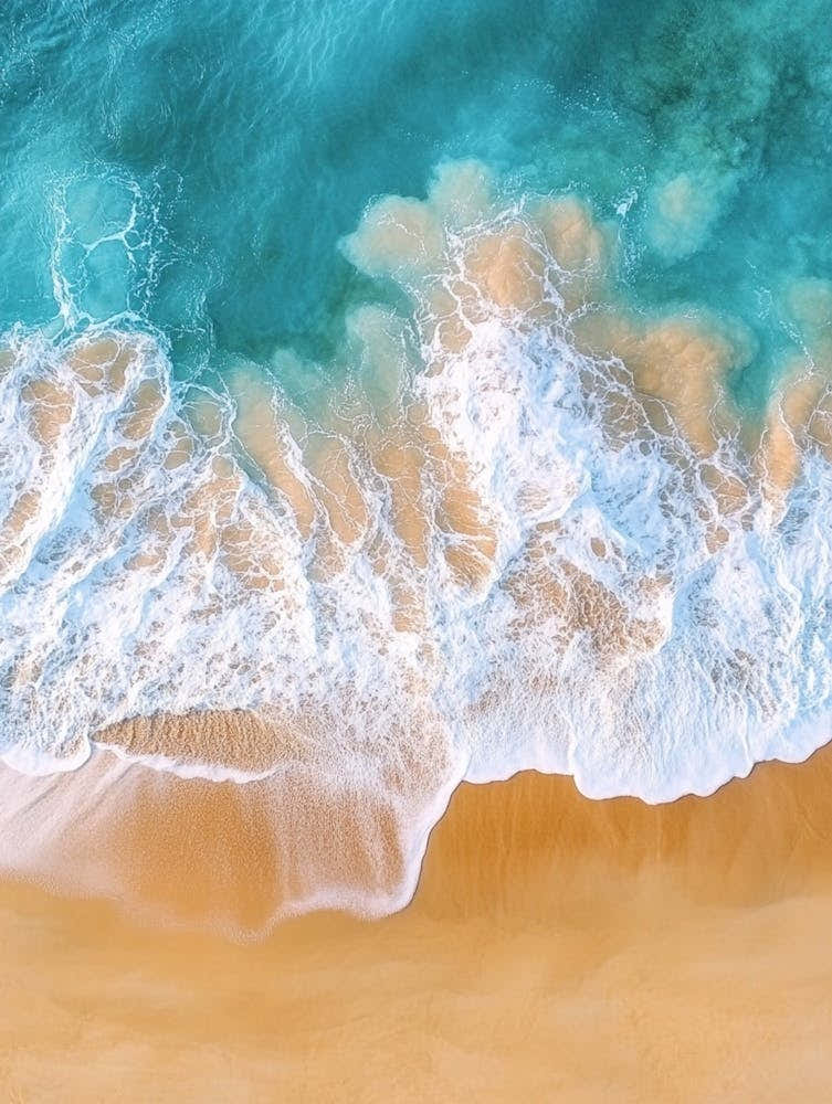 Aerial View Of A Beach 103