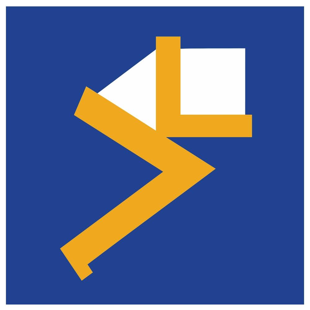 Blue and Yellow Figure
