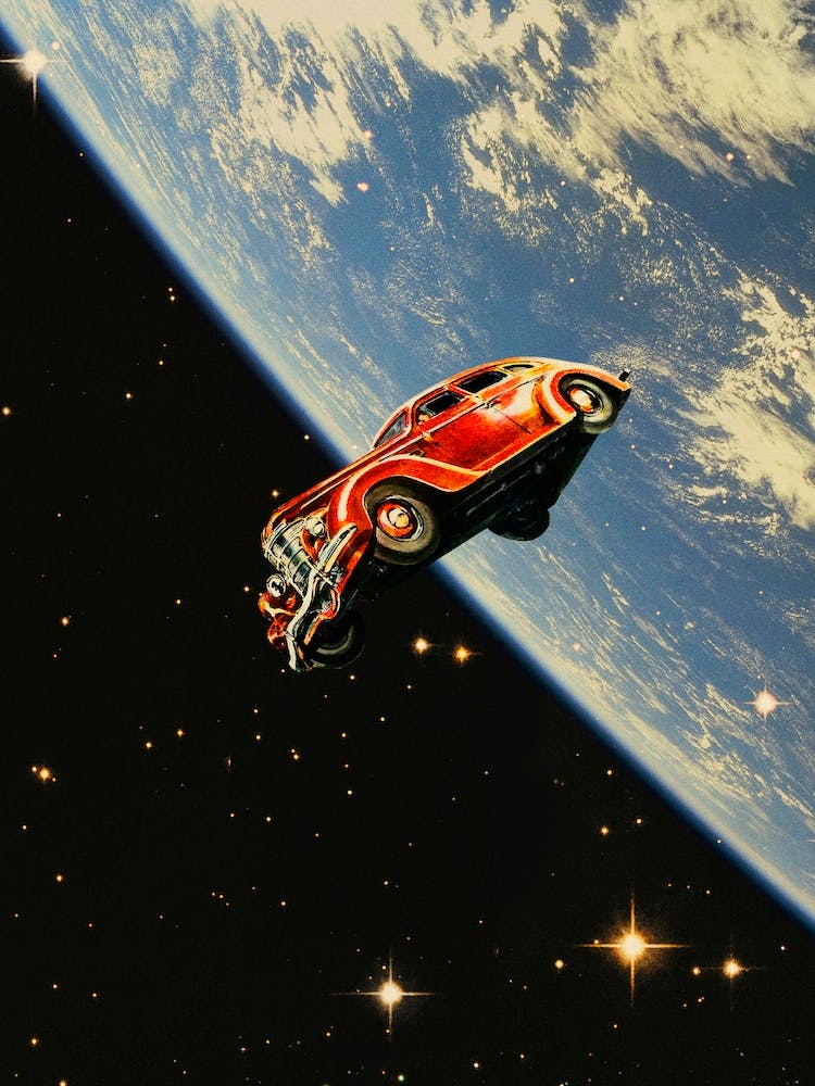 Car In Space