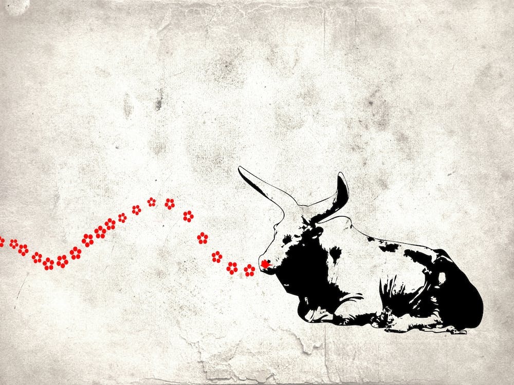 Wandkunst-Illustration im Malstil 45