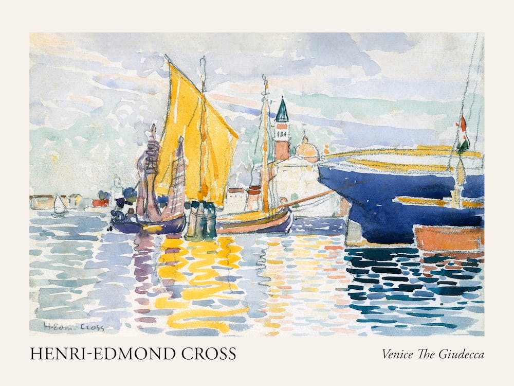 Venice The Giudecca, Henri Edmond Cross Poster