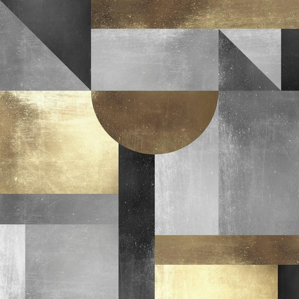 Gold and metal geometry 5